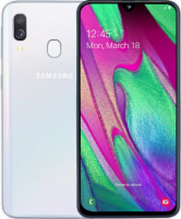 Смартфон SAMSUNG A405F Galaxy A40 (2019) 4Gb/64Gb LTE DS white от магазина Лидер