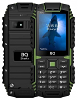 Мобильный телефон BQ BQ-2447 Sharky Черно-зеленый от магазина Лидер