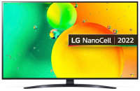 Телевизор LED LG 43" 43NANO766QA.ARUB синяя сажа 4K Ultra HD 60Hz DVB-T DVB-T2 DVB-C DVB-S DVB-S2 WiFi Smart TV (RUS) от магазина Лидер