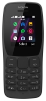 Мобильный телефон NOKIA 110 DS Black/Blue от магазина Лидер