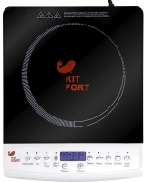 Плита Индукционная Kitfort КТ-101 белый/черный стеклокерамика (настольная) от магазина Лидер