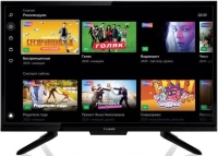 Телевизор LED Yuno 24" ULX-24TCS221 Яндекс.ТВ черный HD 50Hz DVB-T2 DVB-C DVB-S DVB-S2 WiFi Smart TV (RUS) от магазина Лидер