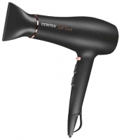 Фен Centek CT-2240 (черн/золот) 2200Вт, ДИФФУЗОР, 2 скорости, 3 реж. от магазина Лидер