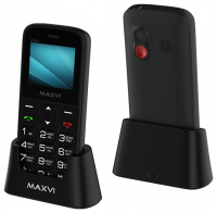 Мобильный телефон Maxvi B100ds black от магазина Лидер