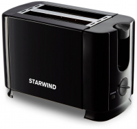 Тостер STARWIND ST 1101 черный от магазина Лидер