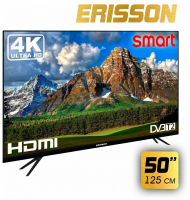 Телевизор ERISSON 50ULES900T2SM SMART от магазина Лидер