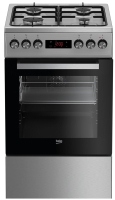 Плита Комбинированная Beko FSE52320DXD нержавеющая сталь/черный (без крышки) реш.эмалированная сталь от магазина Лидер
