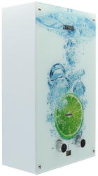 Водонагреватель газовый ZANUSSI GWH 10 Fonte Glass Lime от магазина Лидер