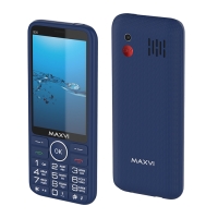 Мобильный телефон Maxvi B35 blue от магазина Лидер