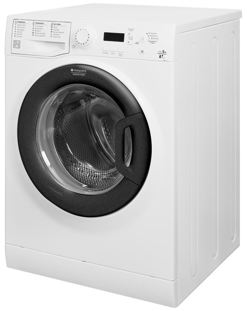 Стиральная машина Hotpoint-Ariston Front Loader VMUF 501 B класс: A  загр.фронтальная макс.:5кг белый в магазине Лидер