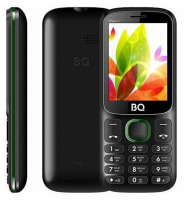 Мобильный телефон BQ 2440 Step L+ Black+green от магазина Лидер