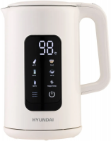 Чайник электрический HYUNDAI HYK-S 4606 6 режимов, кремовый от магазина Лидер