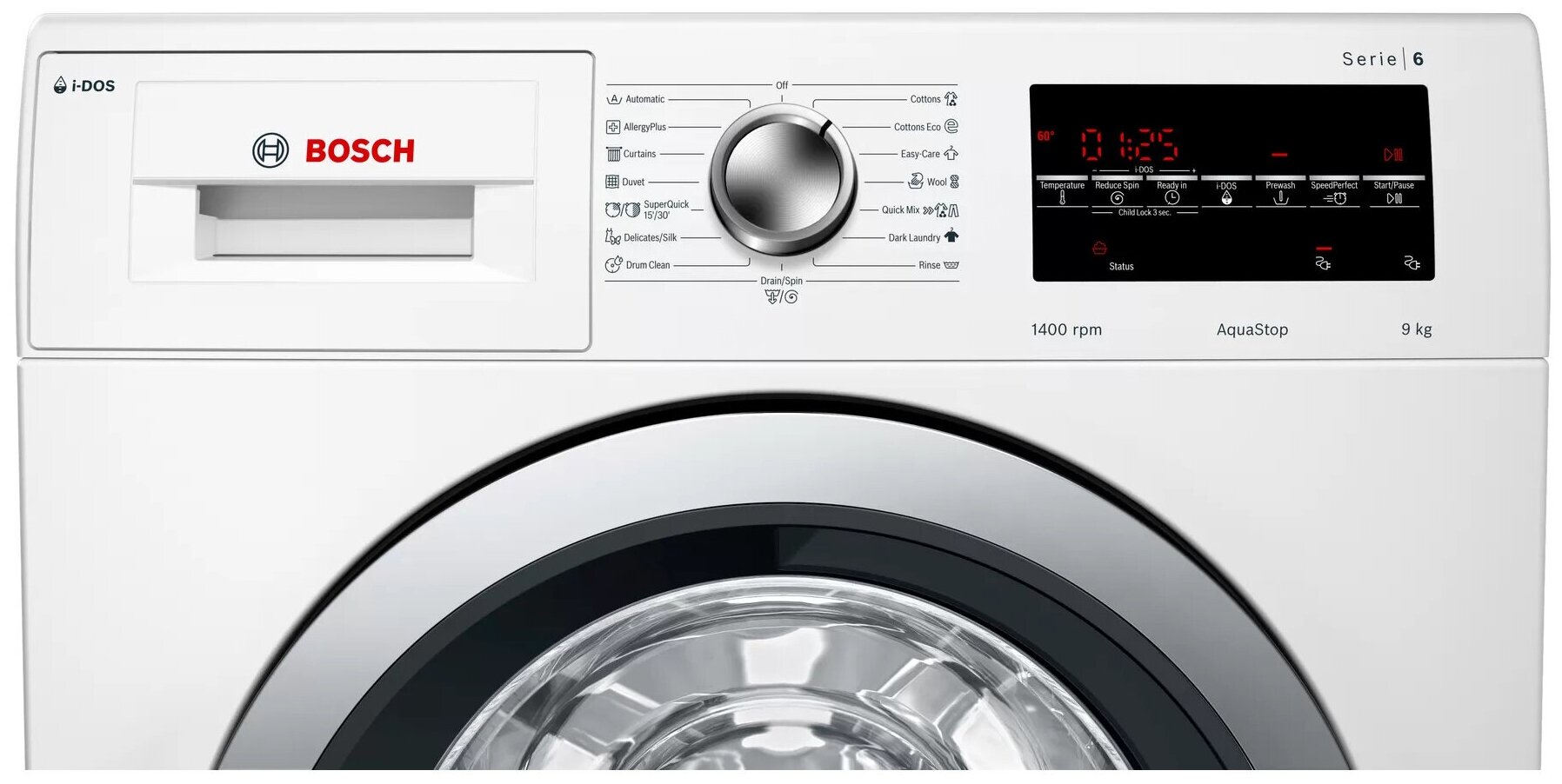 Стиральная машина Bosch WAT28S48ME пан.англ. класс: A+++ загр.фронтальная  макс.:9кг белый в магазине Лидер