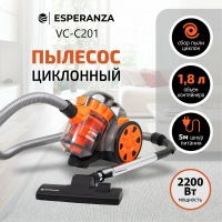 Пылесос с контейнером Esperanza VC-C201 от магазина Лидер