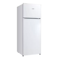 Холодильник с верхней морозильной камерой CENTEK CT-1712-207TF от магазина Лидер