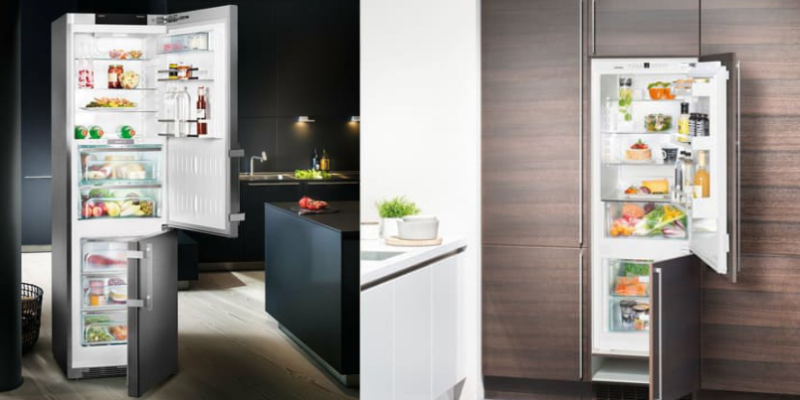 Что выбрать - встраиваемый или обычный холодильник?