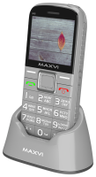 Мобильный телефон Maxvi B5 grey от магазина Лидер