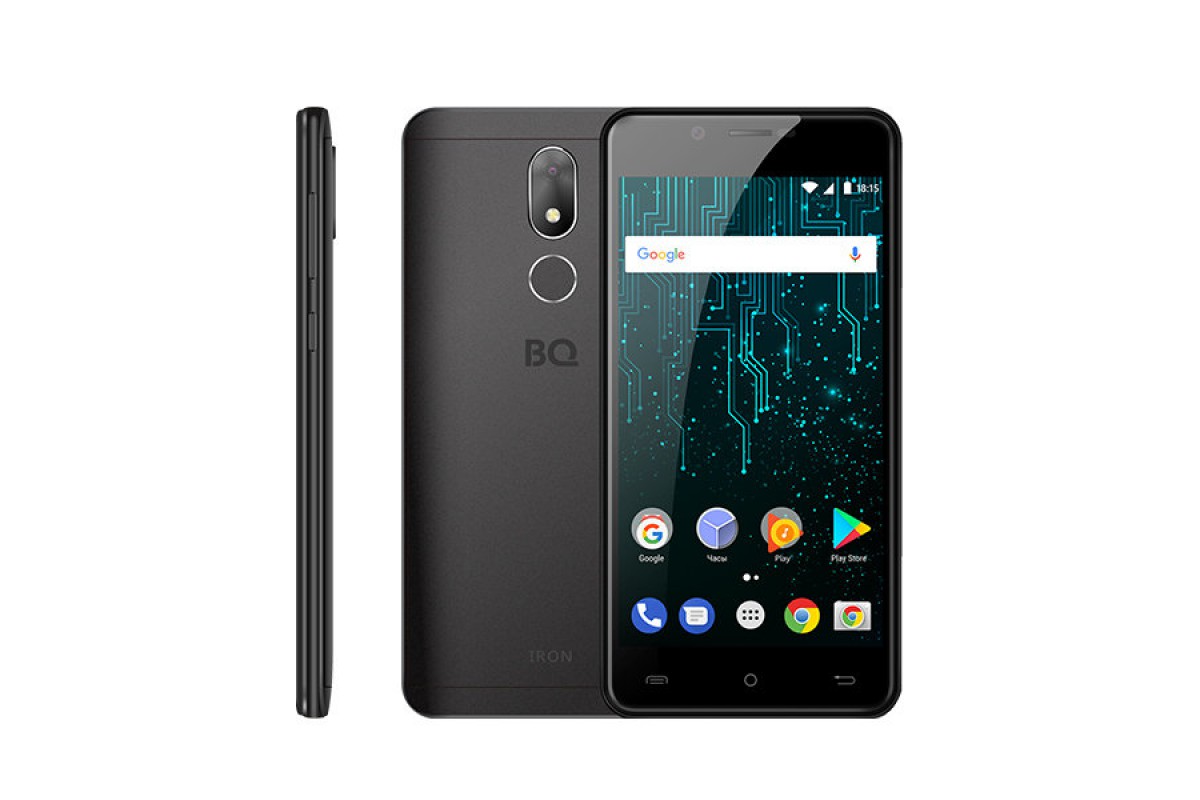 Смартфон BQ 5007L Iron Black (черный) в магазине Лидер