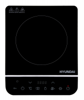 Плита Индукционная Hyundai HYC-0104 черный стеклокерамика (настольная) от магазина Лидер