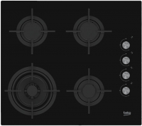 Газовая варочная поверхность Beko HILW64122S черный от магазина Лидер