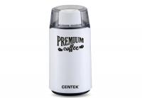 Кофемолка Centek CT-1360 White (белый) 250Вт, 45 г, 5 ЧАШЕК АРОМАТНОГО КОФЕ, прозрачная крышка от магазина Лидер
