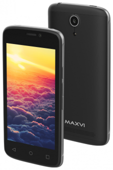 Смартфон Maxvi MS401 Sunrise DS Black от магазина Лидер