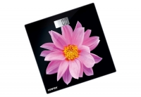 Весы CENTEK CT-2416 (Pink Flower) электронные 180кг, 0,1кг, LCD 65x28, размер 28х28см от магазина Лидер