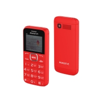 Мобильный телефон Maxvi B2 wine red от магазина Лидер