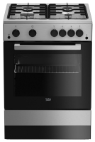 Плита Газовая Beko FSGT62110DXO нержавеющая сталь/черный реш.сталь от магазина Лидер