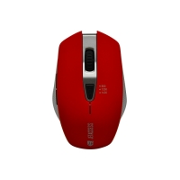 Мышь беспроводная JET.A Comfort OM-U60G красная (800/1200/1600dpi, 5 кнопок, USB) от магазина Лидер