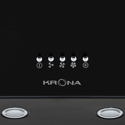 Вытяжка наклонная KRONA Helga 600 Black PB от магазина Лидер
