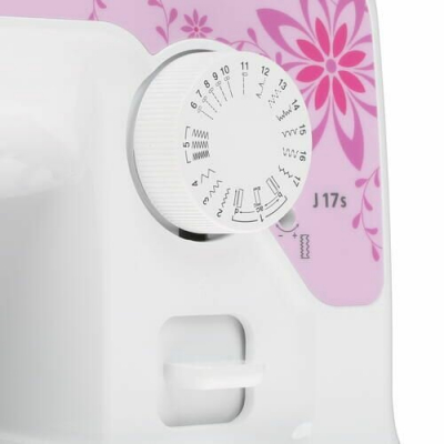 Швейная машина BROTHER J17S белый/розовый от магазина Лидер