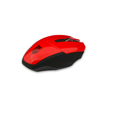 Мышь беспроводная JET.A Comfort OM-U38G красная (800/1200/1600 dpi, 5 кнопки, USB) от магазина Лидер