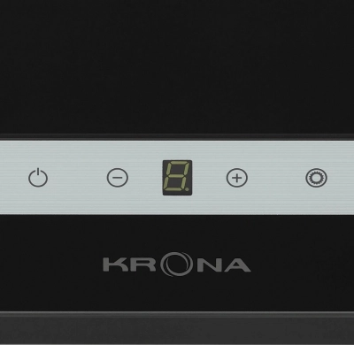 Вытяжка наклонная KRONA IRMA A 600 S Black от магазина Лидер