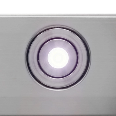 Вытяжка полновстраиваемая KRONA Sven 600 Inox One knob Inox от магазина Лидер