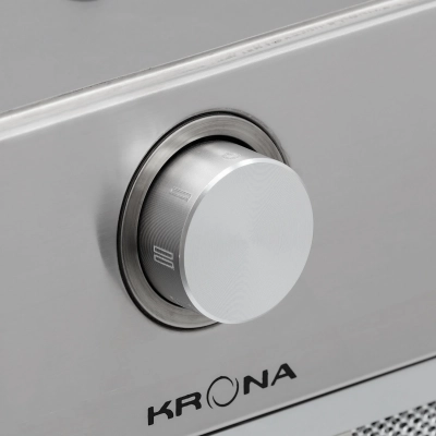 Вытяжка полновстраиваемая KRONA Sven 600 Inox One knob Inox от магазина Лидер