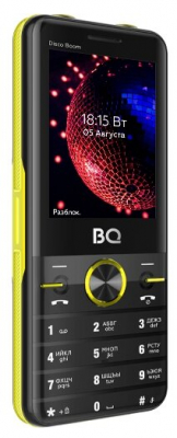 Мобильный телефон BQ 2842 Disco Boom Black+blue от магазина Лидер