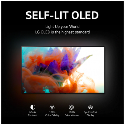 Телевизор OLED LG 65" OLED65A26LA.ARUB темно-серый 4K Ultra HD 60Hz DVB-T DVB-T2 DVB-C DVB-S DVB-S2 USB WiFi Smart TV (RUS) от магазина Лидер