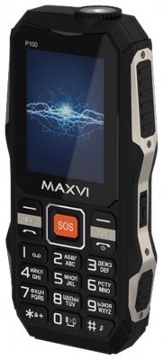 Мобильный телефон Maxvi P100 Black от магазина Лидер