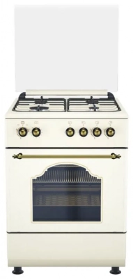 Газовая плита DE LUXE 606040.24г 006 (кр) чуг реш от магазина Лидер