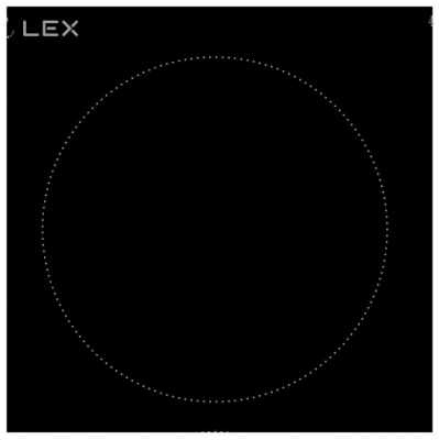 Варочная поверхность Lex EVH 320 BL черный от магазина Лидер