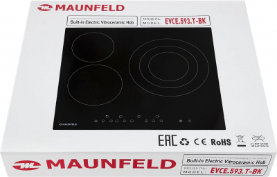 Варочная поверхность Maunfeld EVCE.593.T-BK черный от магазина Лидер