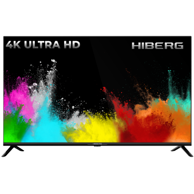 Телевизор HIBERG 43Y UHD-R черный от магазина Лидер