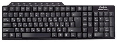 Клавиатура  ExeGate   ExeGate LY-501M черная, мультимедиа, USB от магазина Лидер