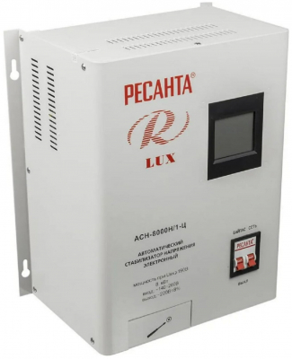 Стабилизатор РЕСАНТА АСН-8000/1-Ц LUX от магазина Лидер