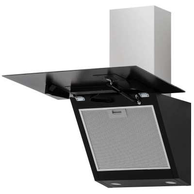 Вытяжка наклонная KRONA KRISTEN 600 S Black/inox от магазина Лидер