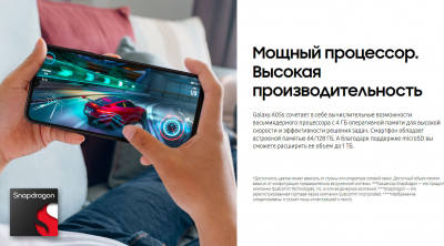 Смартфон SAMSUNG Galaxy A05S 4/64 Серебро от магазина Лидер