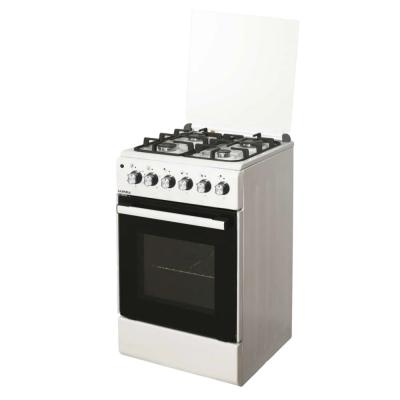 Газоэлектрическая плита LUXELL LF56SF-40F белый от магазина Лидер