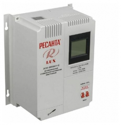 Стабилизатор РЕСАНТА АСН-5000 H/1-Ц Lux от магазина Лидер