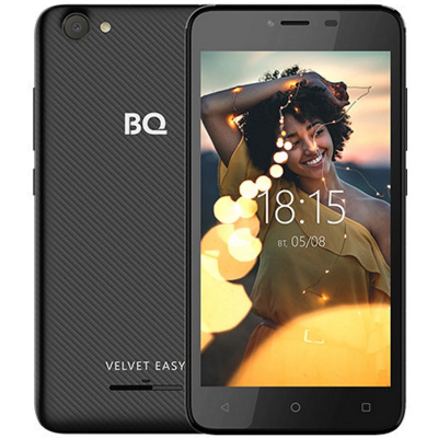 Смартфон BQ BQS-5000G Velvet Easy Черный от магазина Лидер